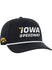 Iowa Speedway '47 Hawkeyes Hat in Black - Front Right View