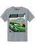 2026 Youth Iowa Speedway Rollercoaster Tee in Grey - Front View
