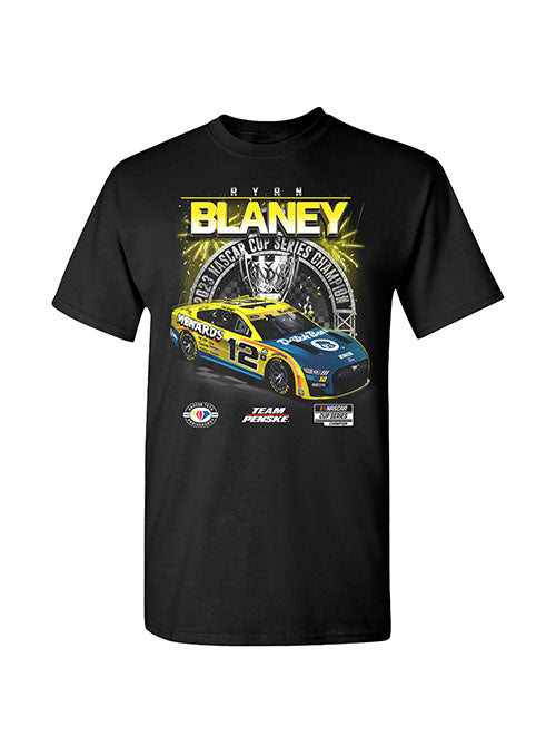 2023 Ryan Blaney NASCAR Cup Series Championship Victory T-shirt - Front View