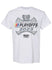 2023 Playoffs Roster Tee in White - Front View