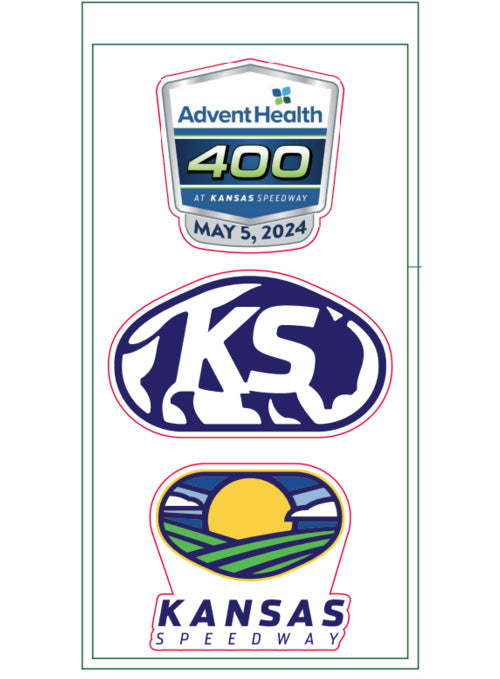 2024 Advent Health 3 Pack Decal