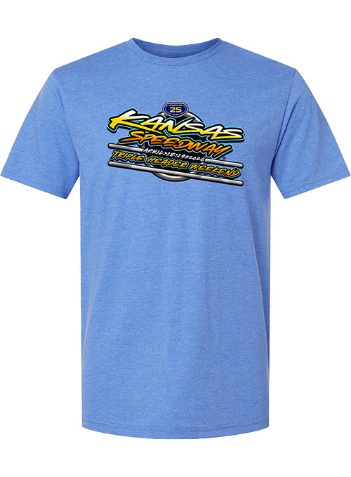 2026 Kansas Speedway Triple Header T-Shirt - Front View