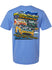 2026 Kansas Speedway Triple Header T-Shirt - Back View