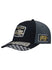 2023 Hollywood Casino 400 Limited Edition Hat in Black and Grey - Angled Left Side View