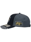 2023 Hollywood Casino 400 Limited Edition Hat in Black and Grey - Left Side View