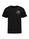 2023 Hollywood Casino 400 Ghost Car T-Shirt in Black - Front View