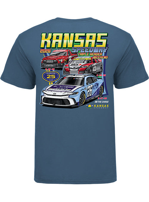 2026 Kansas Speedway Triple Header T-Shirt