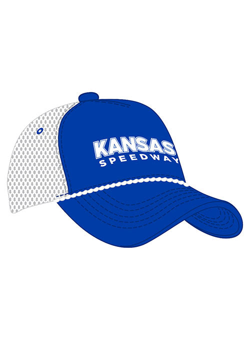 Kansas Rope Hat in Blue and White - Angled Right Side View