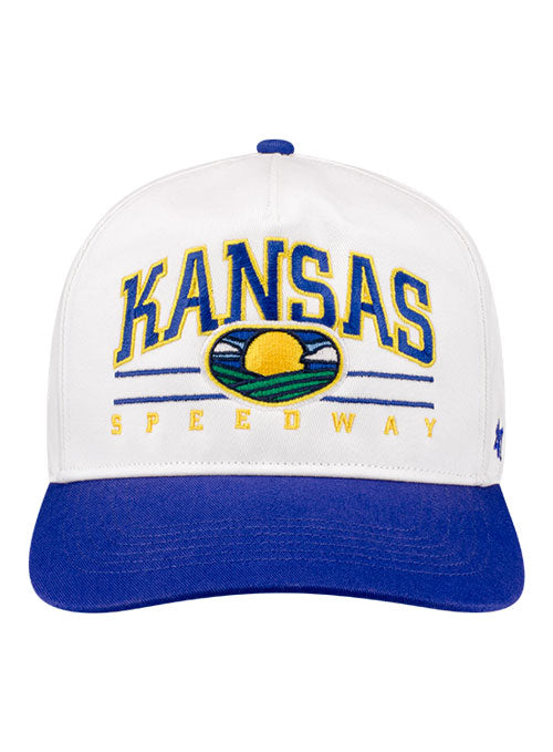 Kansas Speedway Rope Hat in White - Front View