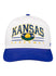 Kansas Speedway Rope Hat in White - Front View