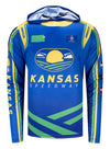 Kansas Speedway Long Sleeve Sublimated Hoodie - Front View