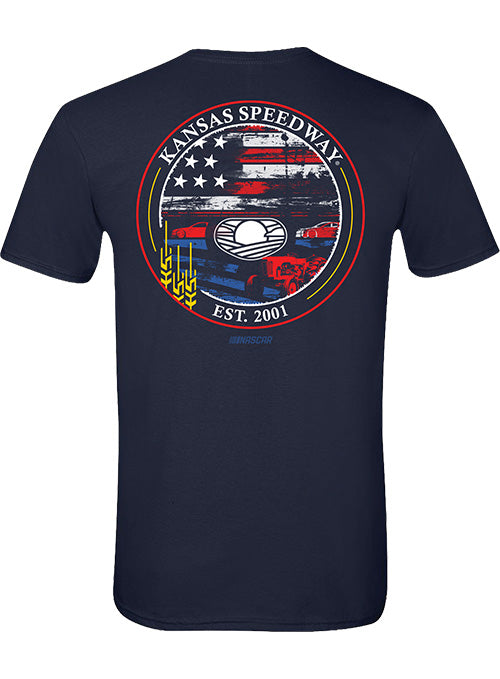 Kansas Speedway American Flag T-Shirt