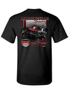 2024 Martinsville Speedway Ghost Car T-Shirt in Black - Back View