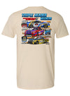 2024 Martinsville Triple Header T-Shirt in Tan - Back View