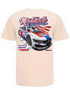 2026 Martinsville Speedway Event T-Shirt in White - Back View