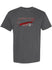 2026 Martinsville Speedway Ghost Car T-Shirt in Grey - Front View