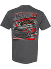 2026 Martinsville Speedway Ghost Car T-Shirt in Grey - Back View