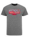 2026 Martinsville Speedway Triple Header T-Shirt in Grey - Front View