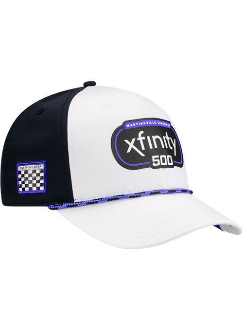 2026 XFinity 500 at Martinsville Speedway Limited Edition Hat in White - Front right view