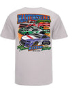 2026 Martinsville Speedway Triple Header Grey T-Shirt - Back View