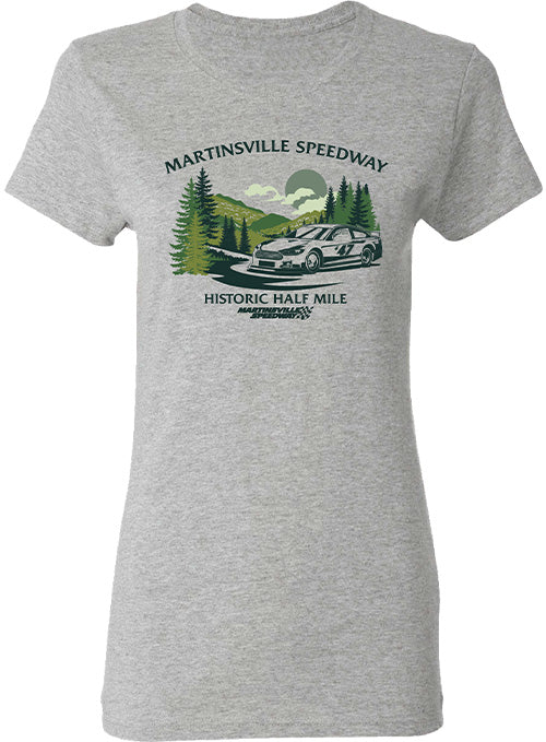 Ladies Martinsville Speedway Scenic Car Tee