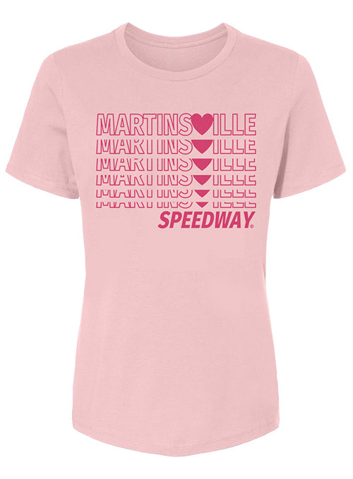 Ladies Martinsville Speedway Virginia Lovers T-Shirt - Front View
