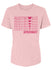 Ladies Martinsville Speedway Virginia Lovers T-Shirt - Front View