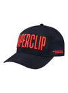 Martinsville Paperclip Applique Hat in Black - Front Left View