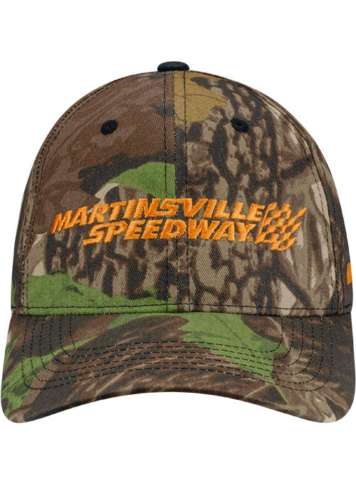 Martinsville Speedway Tree Camo Hat in Camo - Front View
