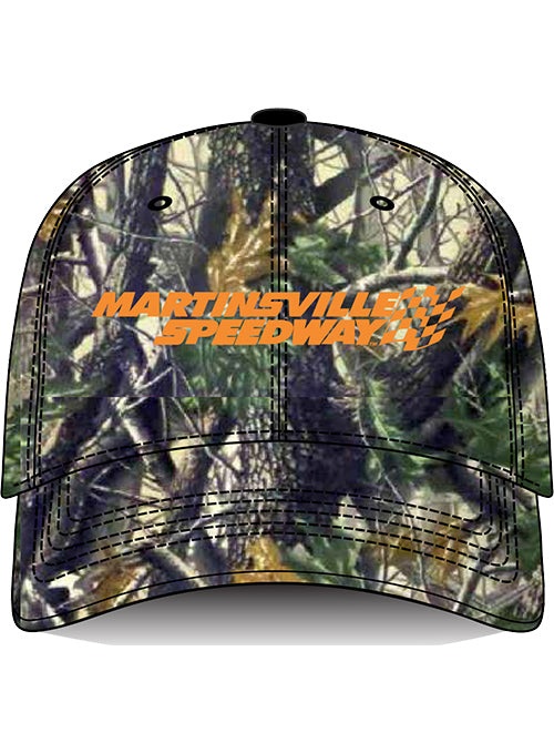 Martinsville Speedway Tree Camo Hat in Camo - Front View