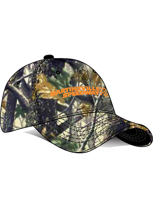 Martinsville Speedway Tree Camo Hat in Camo - Front Right View