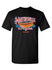 Martinsville Speedway Martinsville Style Hot Dog T-Shirt in Black - Front View