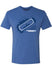 Martinsville Speedway Track Outline T-Shirt - Front View