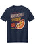 Martinsville Speedway Hot Dog T-Shirt in Blue - Front View