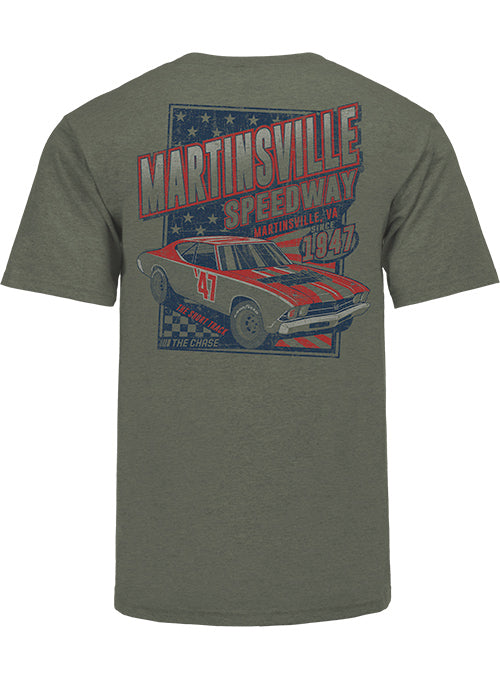 Martinsville Speedway Americana Green T-Shirt