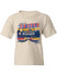 Youth Martinsville Speedway Mascot T-Shirt in White - Front View