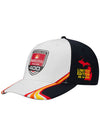 2023 Firekeepers Casino 400 Limited Edition Hat in White and Black - Angled Left Side View