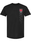 2026 Men's Michigan International Speedway Ghost Car Tee in Black - Front View