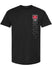 2026 Men's Michigan International Speedway Ghost Car Tee in Black - Front View