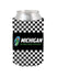 Michigan International Speedway Checkered 12 oz Can Cooler