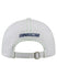Ladies Michigan Slouch Hat in White - Back View