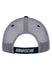 Michigan Contrast Stitch Hat in Grey - Back View