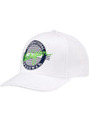 Michigan International Speedway Collegiate Hat in White - Front Left View