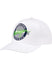 Michigan International Speedway Collegiate Hat in White - Front Left View