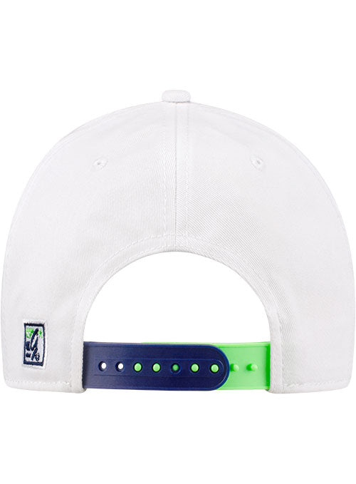 Michigan International Speedway Collegiate Hat in White - Back view