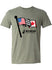 Michigan International Speedway USA & Canada T-Shirt in Grey - Front View