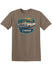 Men's Michigan International Speedway Retro Car Tee in Brown - Front view