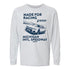Michigan International Speedway Long Sleeve Performance Shirt in White - Front View
