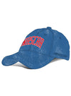 Ladies NASCAR Collegiate Denim Hat - Angled Left Side View