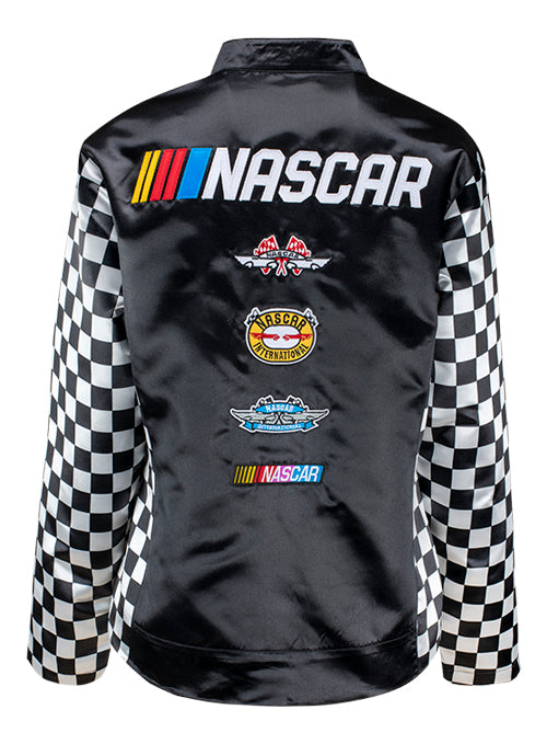 Ladies NASCAR Satin Jacket Pit Shop Official Gear ladies-nascar-satin-jacket-pit-shop-official-gear